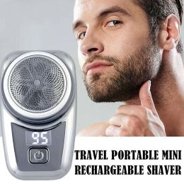 Shavers Minishave Portable Electric Shaver for Men Usb Rechargeable Electric Shaver Face Cordless Shavers Wet Dry Painless Shaver Z3k9