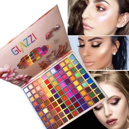 Shadow Eyeshadow Palette 99 Colours Holographic Shiny Matte Glitter Pigment Powder Eye Shadow Pallete Metallic Nude Blendable Makeup