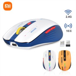 Mice Xiaomi New LTT19 Ergonomic Gaming 2.4G TYPEC Wireless Charging Mouse RGB Mice USB Interface For Desktop PC Laptop Computer