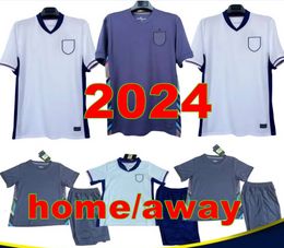 24 25euro Cup Englands Jersey BELLINGHAM Home Away Soccer Jerseys RICE SAKA FODEN RASHFORD STERLING STONES GREALISH KANE Men Kids Fans Player Football Shirt Kit