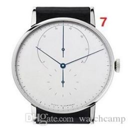 2019 Luxury nomos Men Quartz Casual Watch Sports Watch Men Brand Watches Male Leather Clock small dials work Relogio Masculino300M