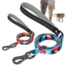 Leashes Soft Durable Dog Leash 1.4M Pet Leash Walking Training Lead Rope Nylon Cats Dogs Leashes Strap Belt for Small Medium Large Dog