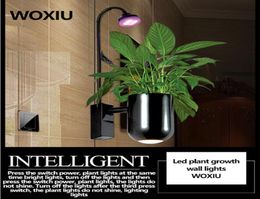 WOXIU planta de luces de pared gift plant grow Led Lights Spectrum Strip Lamp 8w Hydroponic Aquarium Waterproof indoor wall decora9935209