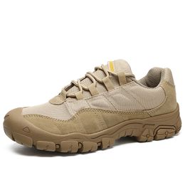 Men's shoes hiking cross country outdoor shoes low-top plus size wear-resistant non-slip athletic shoes GAI 005