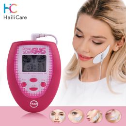 Devices Electric Facial Massager V shape Face Lift Devices Double Chin Lift up belt EMS Microcurrent Face Slimming Vibration Device