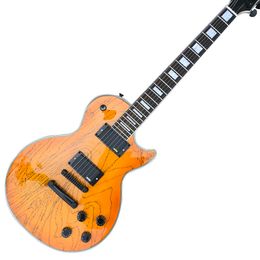 Custom shop, Made in China, LP Custom High Quality Electric Guitar, black pickup,Hardware,Rosewood Fingerboard