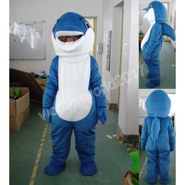 2024 Hot Sales halloween Dolphin Mascot Costume Fancy dress carnival Cartoon theme fancy dressFancy Dress For Men Women