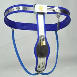 Female Adjustable Model Y Stainless Steel Belt Devices Bondage Restraints Panties Metal Underwear BDSM Sex Toy4221635