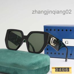 Designer Gg Gu Cc Sunglasses Cycle Luxury Fashion Sports Polarise Sunglass Men Woman New Vintage Driving Beach Travel Daily Outfit Black Green Square Sun Glasses