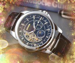 High Quality Men Day Date Big Dial Watch Automatic Movement Luminous Clock Sapphire Waterproof Sports Wristwatch Gifts
