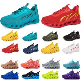 GAI running shoes for mens womens black white red bule yellow Breathable comfortable mens trainers sports sneakers41