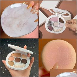 Eye Shadow 8 Colours All Matte Eyeshadow Palette Primer Waterproof Glitter Nude Eye Pigment Shimmer Shadow Powder 240123 Drop Delivery Dhal8