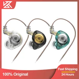 Earphones KZ EDX PRO Headphone Metal Wired Earphone HiFi Bass Music DJ Earbuds In Ear Monitor Game Headset With Microphone Audifonos