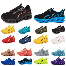 GAI running shoes for mens womens black white red bule yellow Breathable comfortable mens trainers sports sneakers67