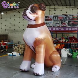 6mh (20 pés) com soprador atacado novo design Simulação inflável Inflação de cães balões de animais brotar a ar de desenho animado para festa de festa publicitária Toys Sports