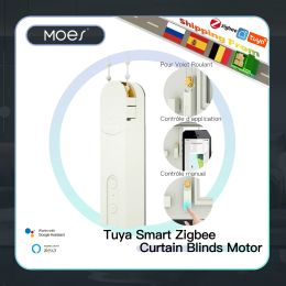 Control MOES New ZigBee Smart DIY Motorised Roller Blinds/Shades Drive Motor Hub Tuya Smart Life APP Alexa Google Home Voice Control