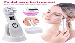 rf lifting machine skin care tools 6 Colour red light therapy high frequency facial EMS radio frequency device LED potherapy8029084