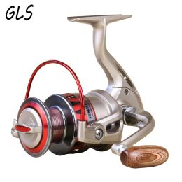 Reels Full metal spool rocker arm 10BB 5.5:1 Rotate the spool Fish line wheel 10007000 series fishing reel Fishing Gear