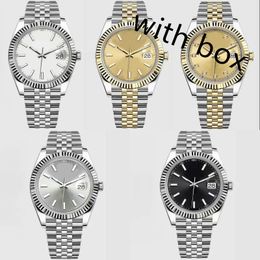 Dropshipping Mens Automatic Mechanical Watch Diamond Watches 36/41mm Stainless Steel Wristwatches Super Luminous Lady Women Watches montre de luxe xbo3 b4