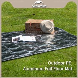 Mat Naturehike Camping Picnic Mat Outdoor Waterproof Pe Aluminium Foil Tent Mat Folding Beach Floor Mattress Camp Moistureproof Mat