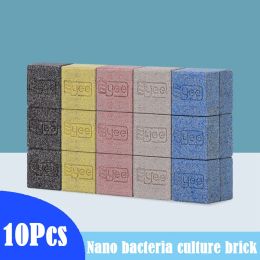 Treatment 10Pcs/Lot Aquarium Nanobacteria Bricks Philtre Material Nitrifying Bacteria House Water Purification Fish Tank Philtre Media