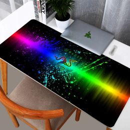 Pads RAZER Goliathus Gaming Mousepad Custom Computer New Gamer Desk Mats Office Laptop XXL Natural Rubber Soft Mouse Pad for CSGO LOL