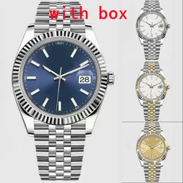 Automatic Mechanical Watch Classic 41mm 36mm 31mm 28mm Mens Quartz Womens Stainless Steel Waterproof Luminous Watches XB03 B4