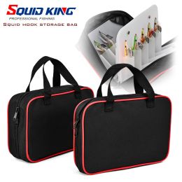 Bags Squid Jig Bag Waterproof Fishing Accessories Lure Pouch Portable PP Storage Lure Case Holder with Zipper Fishing Tool Organiser