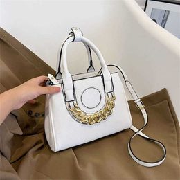 HOT vers Thick Chain Womens Designer Bag Fashion Portable Square Crossbody Bags Large Capacity Shoulder Tote Bag Wallet 230915