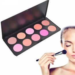 Stock Make Cheek Matte Blush Poeder 10 Kleur Roze Blushers MakeUp Palette Up Blusher 240228