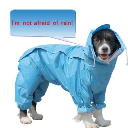 Raincoats Dog Raincoat Clothes Waterproof Rain Jumpsuit For Big Medium Small Dogs Golden Retriever Outdoor Pet Clothing Coat