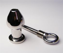 Stainless steel metal flush comfort anus bolt Chrysanthemum backyard anal cleaning lockadult sex toys for mensex products 28159287