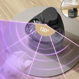 Supplies Wireless Intelligent Cat Water Fountain 2L Smart Sensing Sensor Dog Cat Dispenser Battery Operated Automatic Cat Drinker