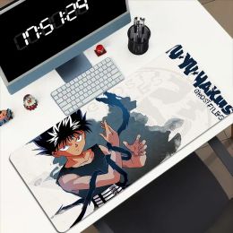 Pads Mouse Pad Speed Xxl YuYu Hakusho Large Desk Mat Xl Carpet Playmat Anime Deskmat Gaming Keyboard Moused Table Long Extended Mause