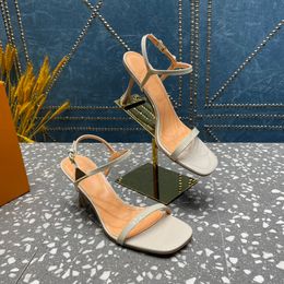 Summer Blossom Sandal Designer Dress Shoes High Heels sandal Ladies Elegant leather Shoes wedding slingback pump Fashion Slingback Sandals Flower-shaped heel