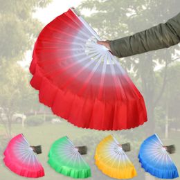 Chinese Dance Fan 5 Colours For White Fan Bone Wedding Folding Hand Fan