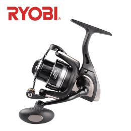 Reels RYOBI TENJIN fishing spinning reel 2000/3000/4000/6000/8000 6+1BB Gear Ratio 5.1:1/5.0:1 carp fishing reels Spinning Wheel Coils