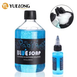 Kits 40/500ml Tattoo Blue Soap Professional Cleaning Soothing Skin Soap Tattoo Studio Accessories Tool Supply