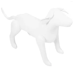 Dog Apparel Hangers Pet Clothing Model Inflatable For Decoration Animal Mannequins Standing Models Display White Stage Prop