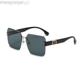 Designer Luis Vuitons Sunglasses Designer Sunglasses New Frameless Dual Colour Gradient High-end Womens Trendy Driving Sunglasses and Fashionable Sunglasses