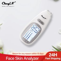 Devices Portable LCD Display Digital Face Skin Analyzer Moisture Oil Content Digital Moisture Analyzer Monitor Handheld Skin Care Tool