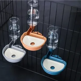 Feeding Automatic Pet Bowls Cat Cage Hanging Water Bottle Dispenser Bowl For Puppy Cats Rabbit Dog Feeding Product Pet Supplies