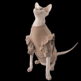 Clothing Spring Flying Sleeve TShirt, Sphinx Hairless Cat Costume, Devon, Rex Kitten Outfits, Sphynx Cat Clothes, Cat Clothing, 2022