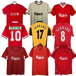 Retro Soccer Jerseys Gerrard Smicer Alonso Football Shirts 95 96 97 98 Retro L iverpoolFC 85 86 88 Kuyt Keane 04 05 06 07 08 09 10 11 19 SUAREZ