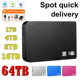 Boxs Portable SSD 1TB External Solid State Hard Drive Highspeed Mobile hard disk USB3.0 HDD Original Mobile Disks Data Storage