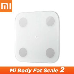 Control Original Xiaomi Mijia Smart Home Body Composition Scale 2 Mi Fit App Smart Mi Body Fat Scale 2