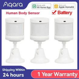 Control Aqara Human Body Sensor Smart Wireless ZigBee Security Home Alarm System Aqara Motion Sensor For Xiaomi Mijia Mi Home Homekit