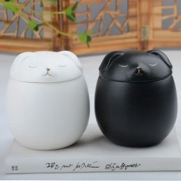 Urns Urn Dog Ashes Pet Urns Smallcat Ash Keepsake Mini Memorial Cremation Funeral Lovely Animal Box Household Shaped Ceramic Jar