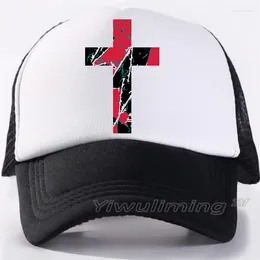 Ball Caps Christian Adjustable Trucks Mesh Hats Baseball Trucker Cap Dad Hat Summer Net Truck Driver Breathable