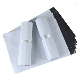 Gift Wrap 10Pcs Mini Courier Bags To Pack Products White Plastic Express Envelope Clothing Packaging Supplies Self Sealing